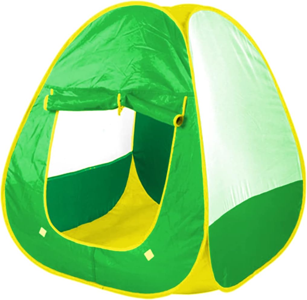 Unplugged Explorers Kids Pop-Up Play Tent (Yellow)
