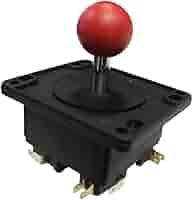 Amazon.com: Happ Red Round Arcade Joystick with