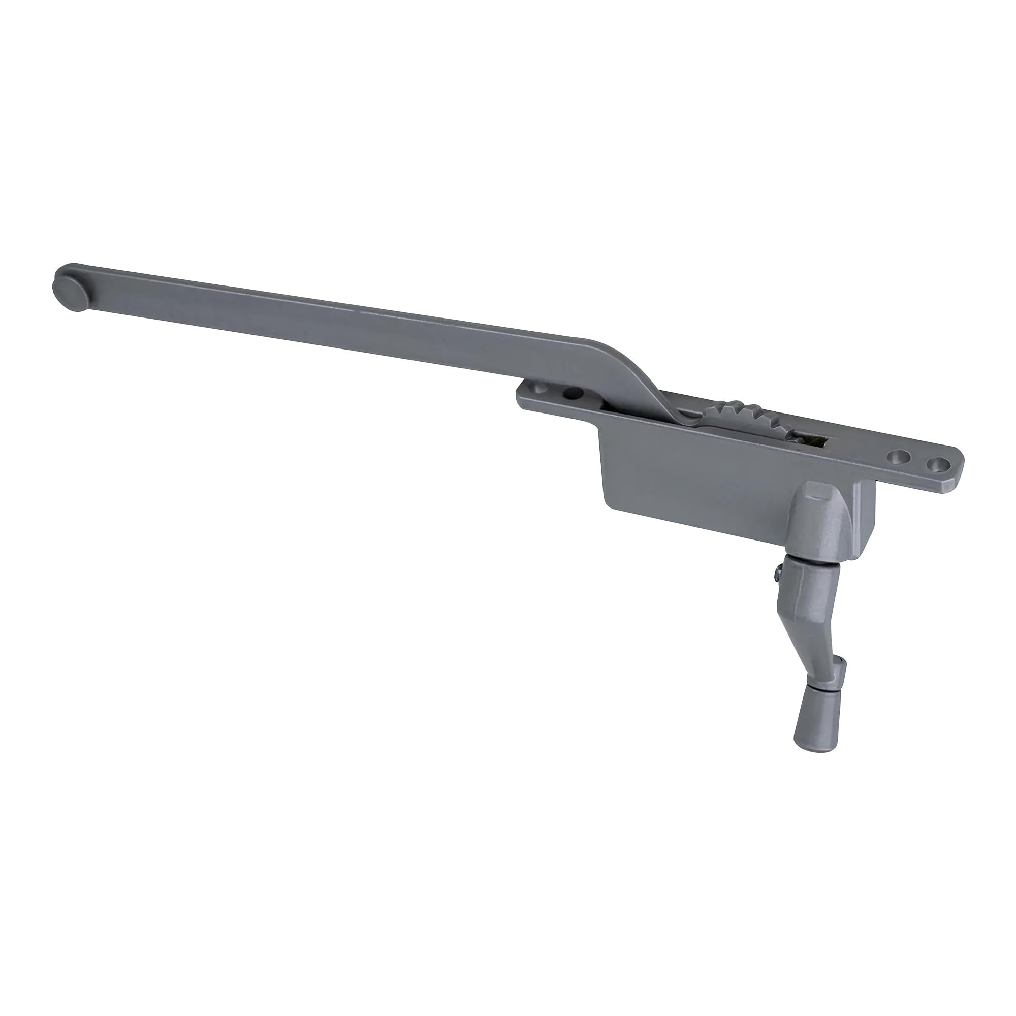 Brixwell Casement Operator Assembly Aluminum Handle, Right Hand, Die Cast Construction with 9" Arm Length, 3-7/8" Body Base, 4-3/4" Crank Arm, for