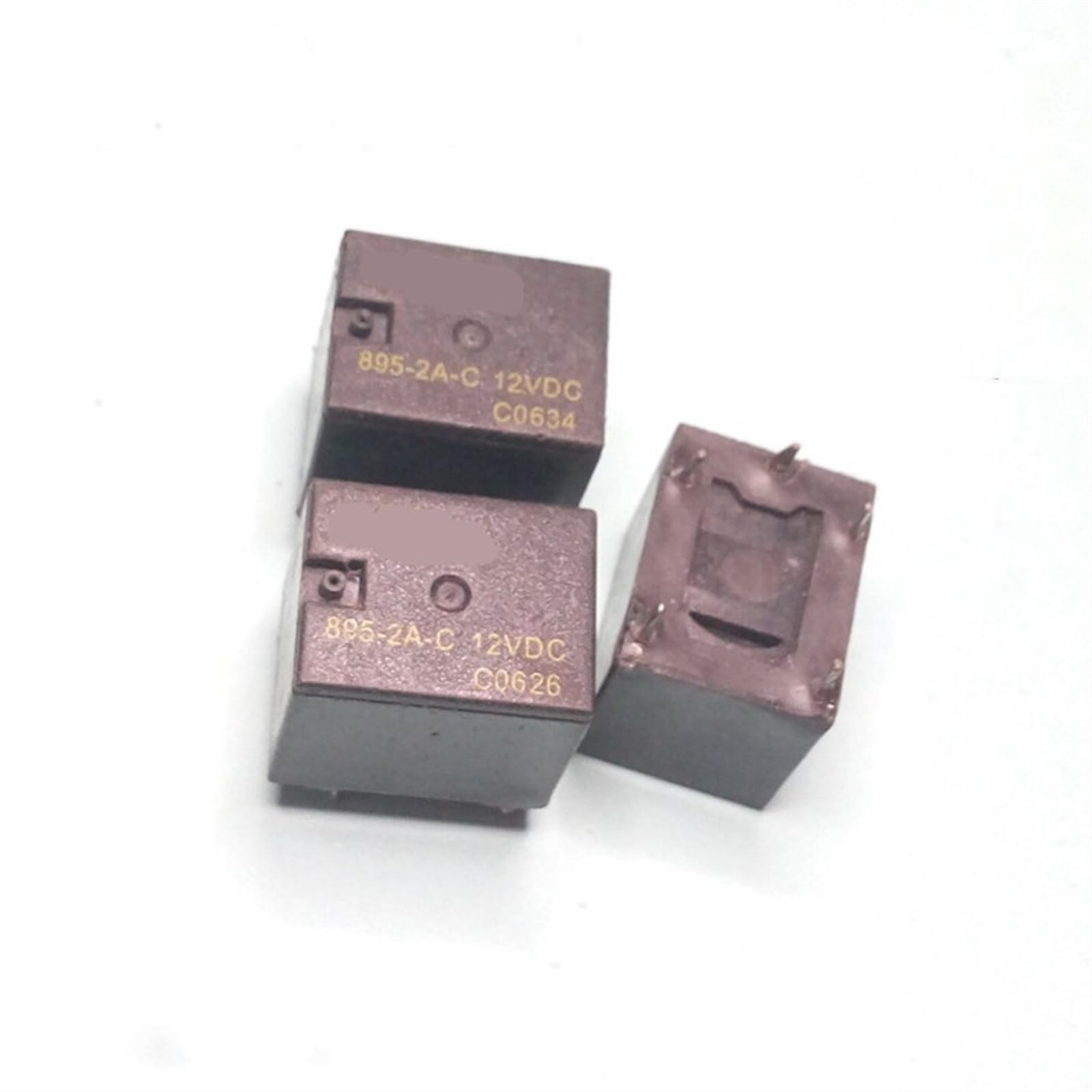 Relais électromécanique 895-2A-C-12VDC 5 pièces pour circuits imprimés - 2