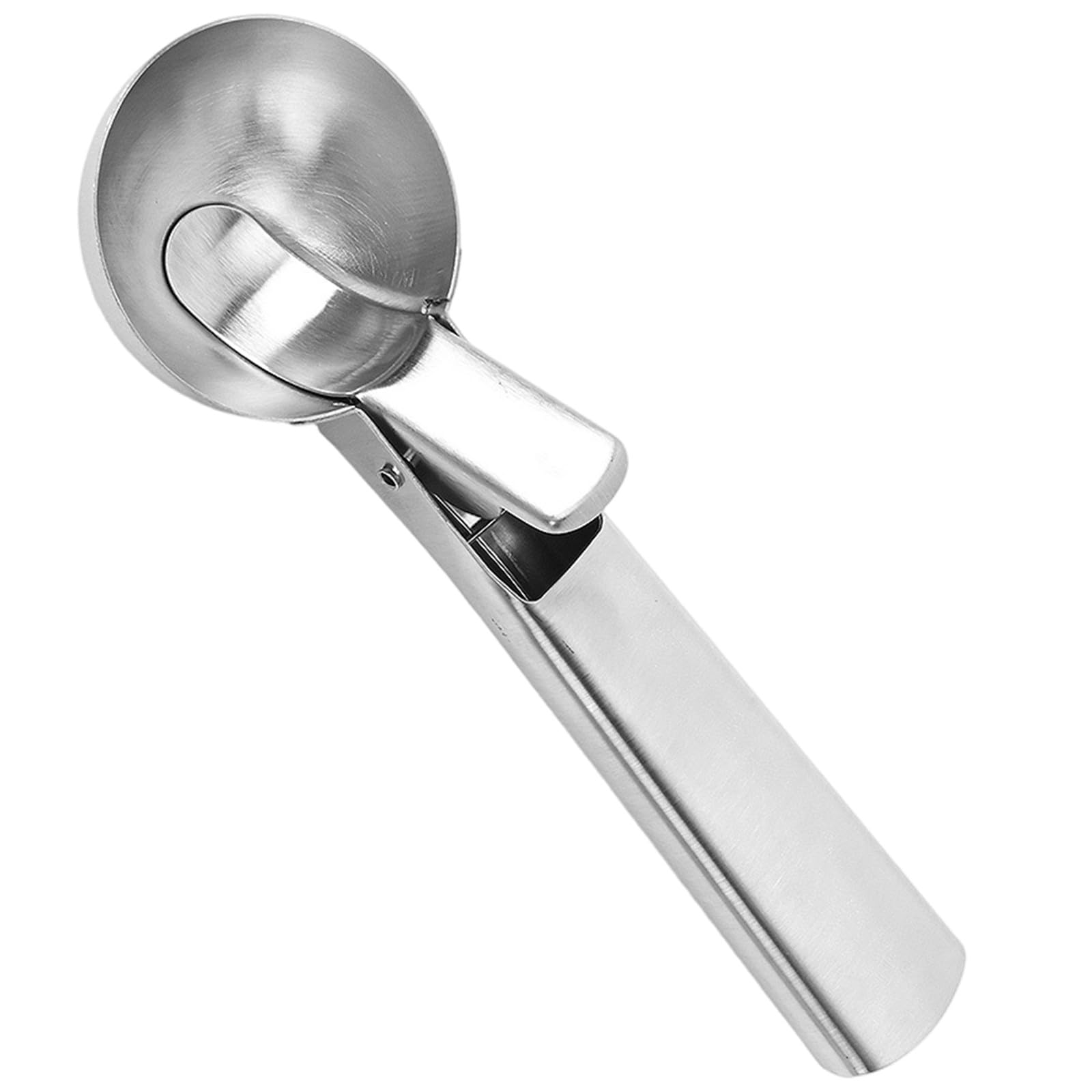 ZEPFJHE Nonrust Steel Ice Creams Scoops with Release Driver for Easy Serving Perfect for Fruits Yogurts and Sorbets Sturdy and Dishwasher Safe Two Size Ice Creams Servings
