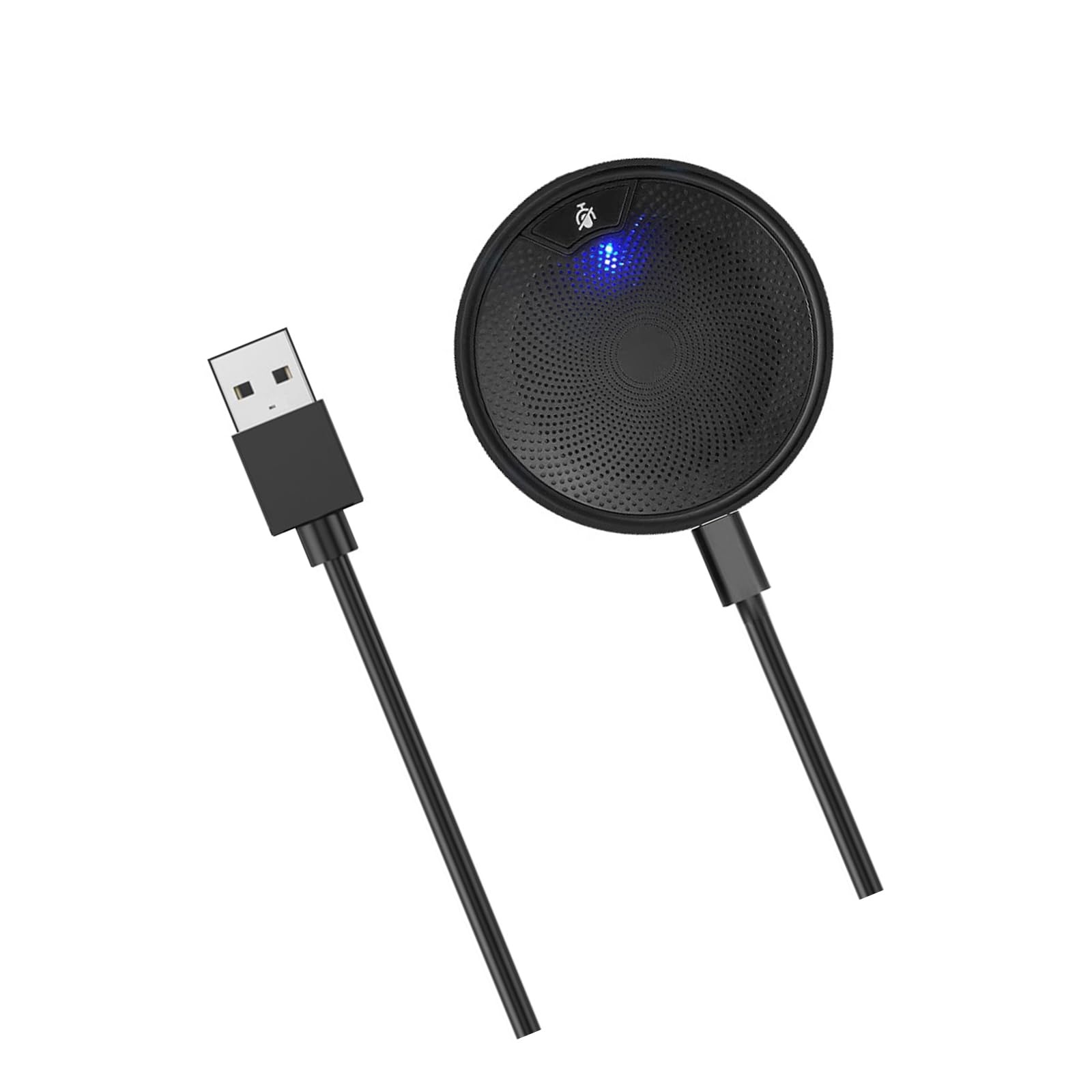Ljmyy UM13 USB Omnidirectional Conference Microphone With Noise Cancellation For Clear Voice Pickup In Meetings And Calls