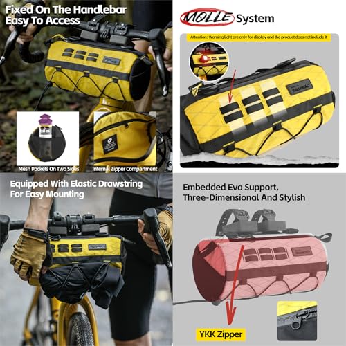 Rhinowalk Cylindrical EVA Frame Bag