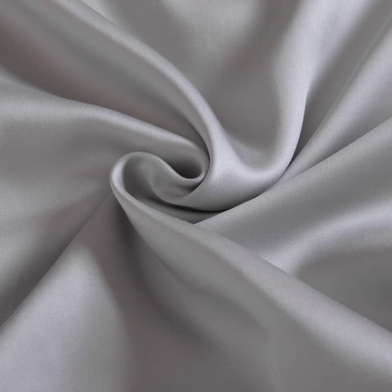 Federa in seta di gelso Federa per cuscino in seta naturale al 100% 40 * 60 cm 50 * 70 cm Federa-Azzurro, 50x90 cm 2 pezzi