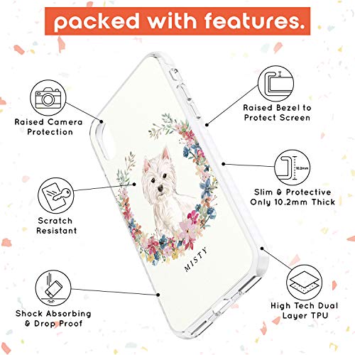 Westie - Custodia protettiva per iPhone XR in