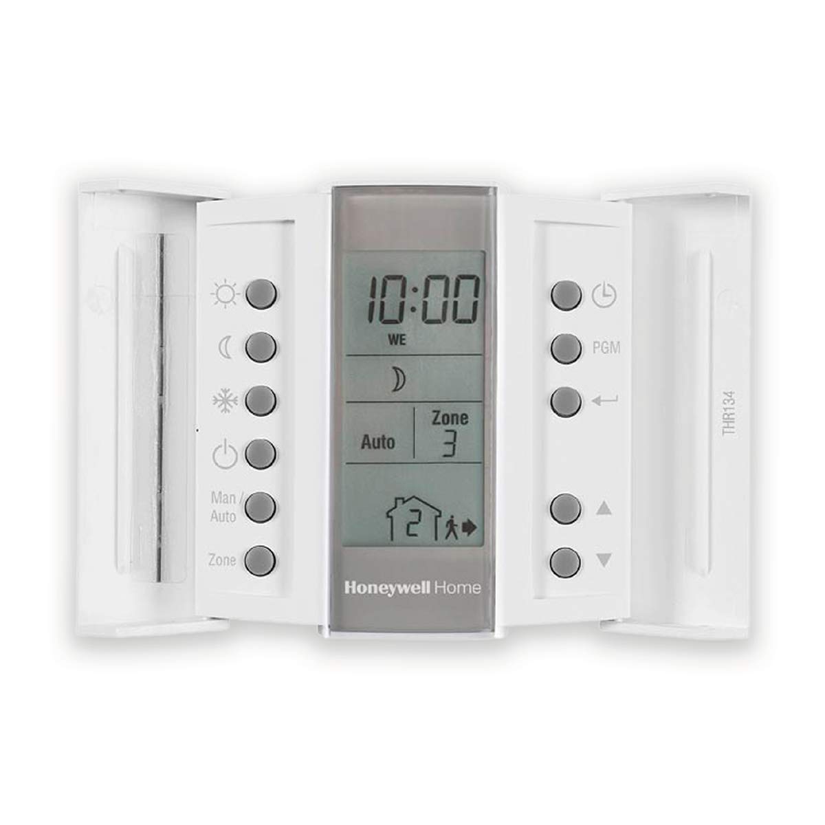 Honeywell Home T134C610AWE FP134 : Druciowy programator grzejników elektrycznych, biały