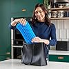 JML Soft Sitter Honeycomb Cushion - Gel Seat Cushion for Support and Flexibility, Home, Office, Gaming and Car Seat Pads - Lightweight, Durable, Breathable for All-Day Comfort and Posture, Blue #1