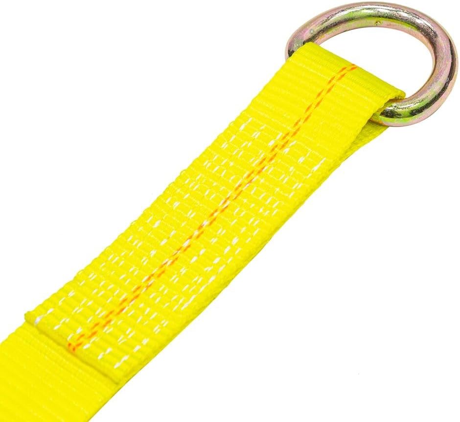2" x 12' Side Mount Wheel Net with D-Ring and J Hook Ends