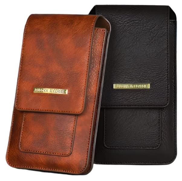 See full amazon price history chart for 【Universal Pouch for 2 Phones】 Vertical Cell Phone Pouch Bag Crazy Horse Leather Phone Waist Pouch Holster Belt Holder Hanging Pack (Brown) 【Universal Pouch for 2 Phones】 Vertical Cell Phone Pouch Bag Crazy Horse Leather Phone Waist Pouch Holster Belt Holder Hanging Pack (Brown) (B0B6FLQJ8V) Amazon Price History, Amazon Price Tracker