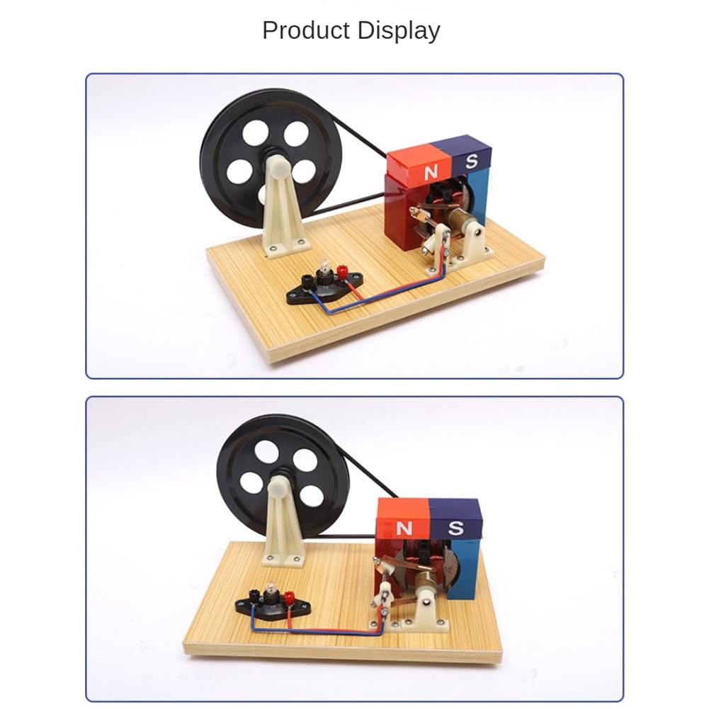 Generatore Manuale AC/DC Per Esperimenti Scientifici - Strumento Didattico Per Scuole - Foto 2
