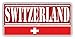 Produktbild Switzerland Grunge Travel Stamp Hochwertigen Auto-Autoaufkleber 15 x 8 cm