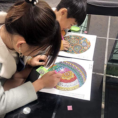 Image of HASTHIP 5D Diamond Embroidery DIY Peacock Cross Stitch Craft Painting