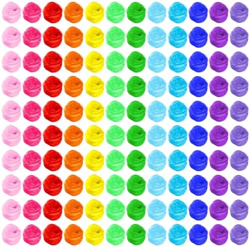 Mindsoft 120 Pcs 24 x 24 in Dance Scarves Bulk 12 Colors Square J...