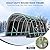 VONZOY Carport 12 x 20 Portable Upgrade Thick Fabric Heavy Duty Outdoor Storage Garage Shelter Round Steel Metal Carports with 2 Roll up Suit for Tools, Car