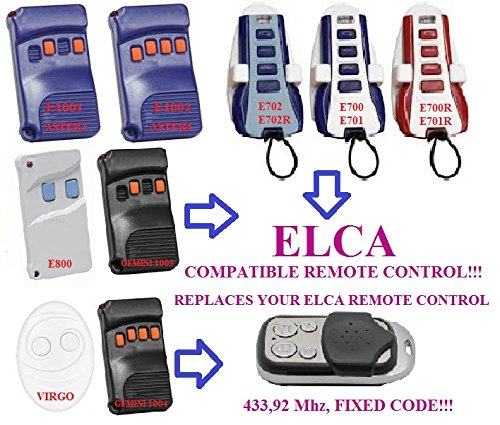 Preisvergleich Produktbild Ersatz-Fernbedienung für ELCA Aster E1001, Aster E1002, Aster E1000