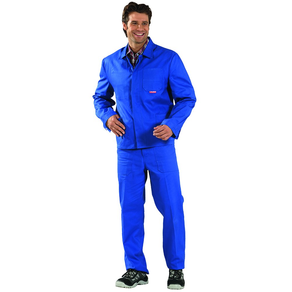 Planam 116056 - Pantalones bw 290, tamaño 56, aciano azul,