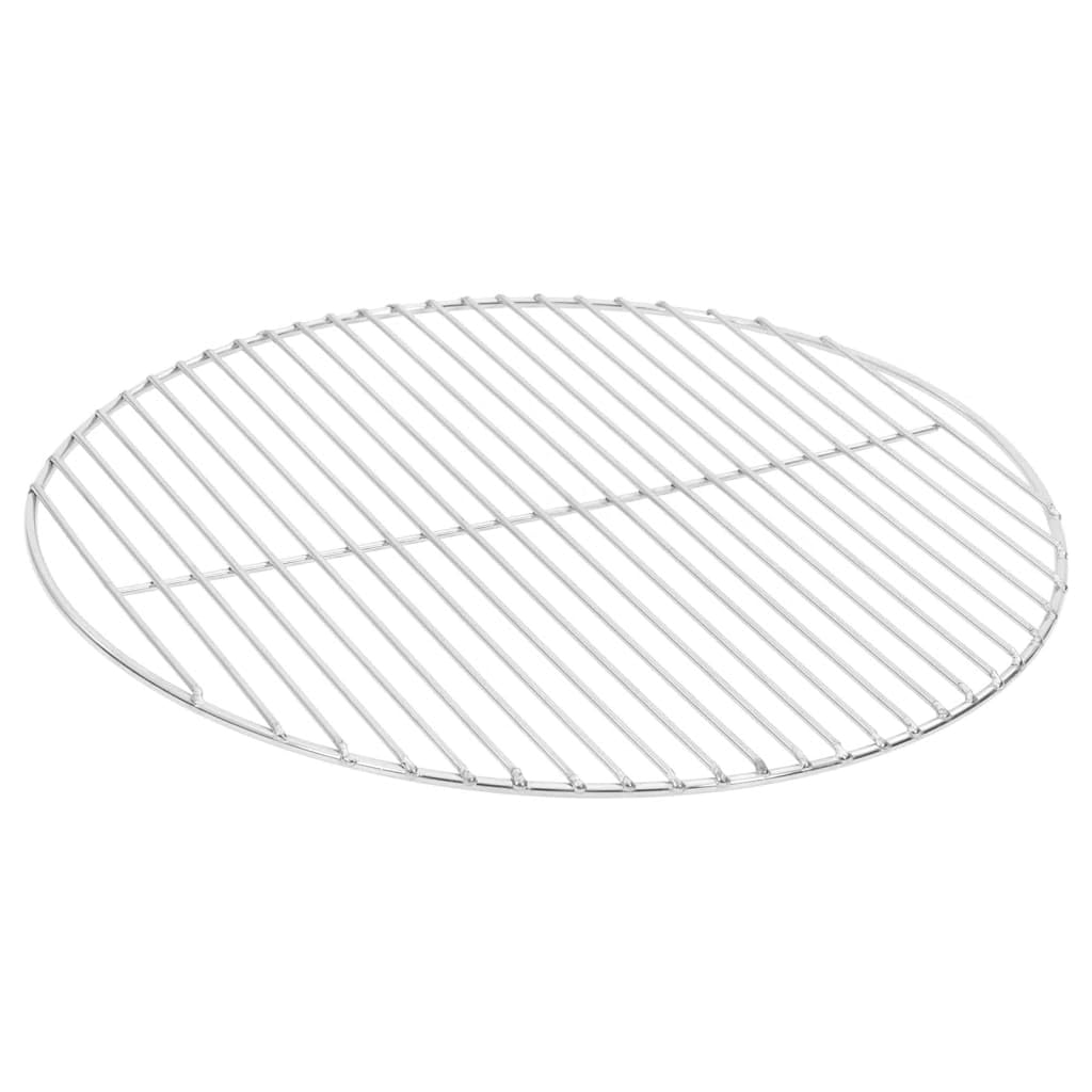vidaXL Barbecuerooster rond 47 cm 304 roestvrij staal, bbq rooster, bbq grillrooster, grillrooster barbecue, rooster barbecue, grillrooster