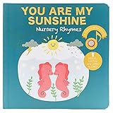 Cali's Books You are My Sunshine Nursery Rhymes Musical Book for Babies and Toddlers. Great Educational Toy for Children Age 2-4. Interactive Baby Learning Toy