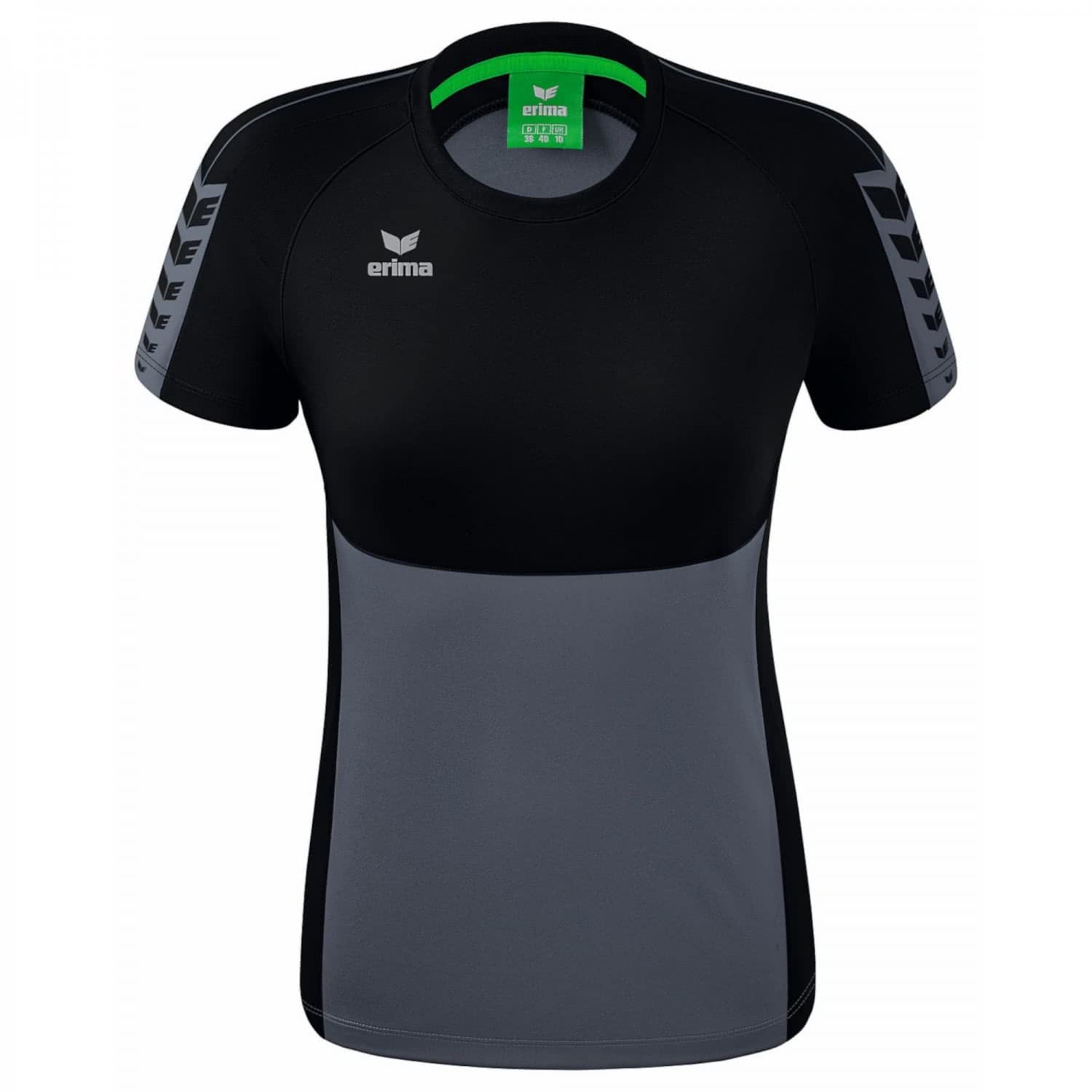 Erima Women's Six Wings Functional T-Shirt, Slate Grey, 44