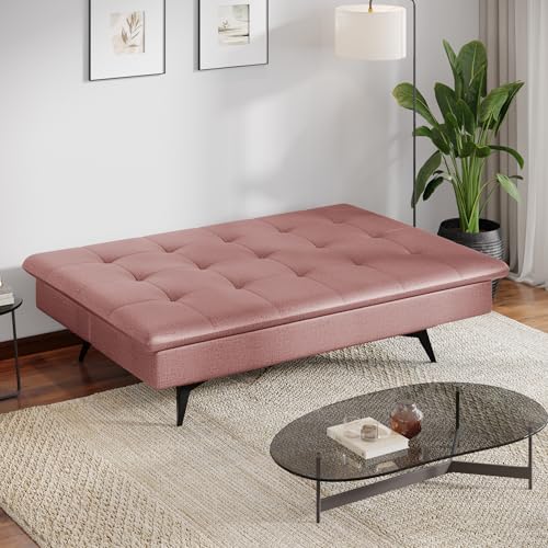 Image of Wakefit Flexia Sofa Cum Bed - Three Seater - Reflection Series Rose Brown