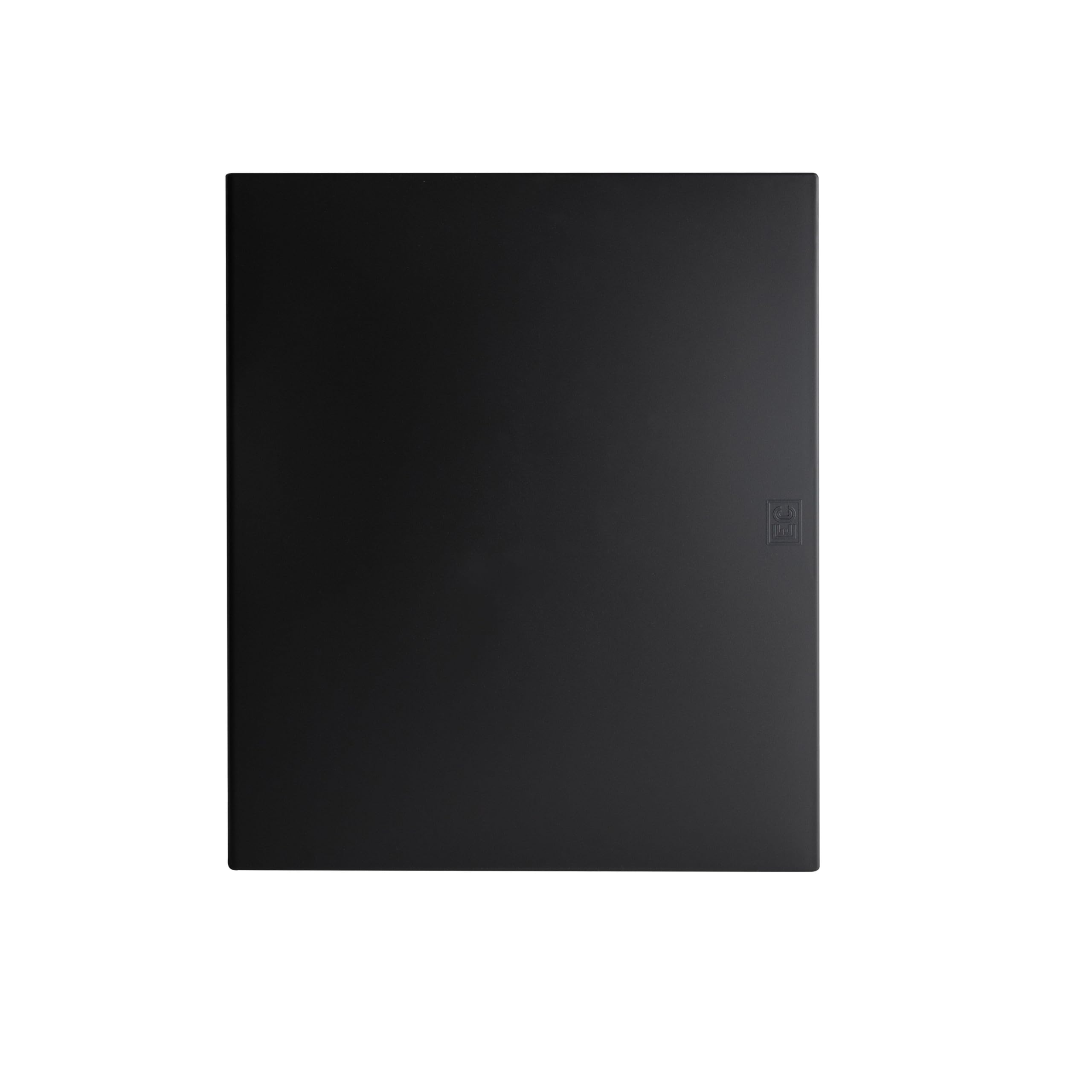 Facade Tableau Electrique Encastre 24 Modules DIN ABS Noir RAL 7021 IP40 Elettrocanali EC63224N