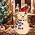 Risenor Lighted Snowman Christmas Decorations, Collapsible Battery Operated Snowman with Build in 20 LED Lights for Xmas Holiday Indoor Outdoor Lawn Yard Garden Decor