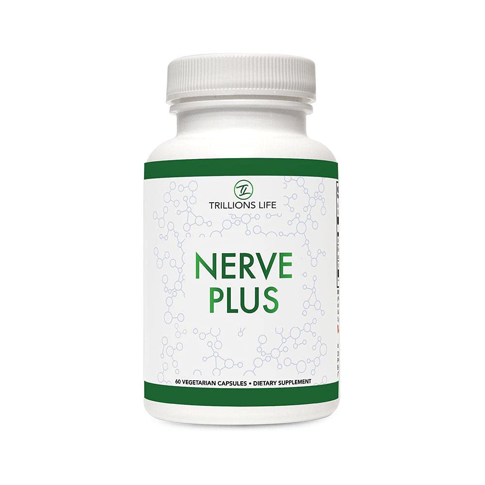 Nerve Pain Plus - Supports Nerve Pain Relief - 600mg Alpha Lipoic Acid Daily Dose with Highly absorbable Vitamin B6, B12 and Folate - Peripheral Neuropathy - Feet/Legs/Toes/Hands/Fingers - 60 Count
