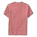 Disney Boy's Mickey Lean T-Shirt, Red Heather, X-Large