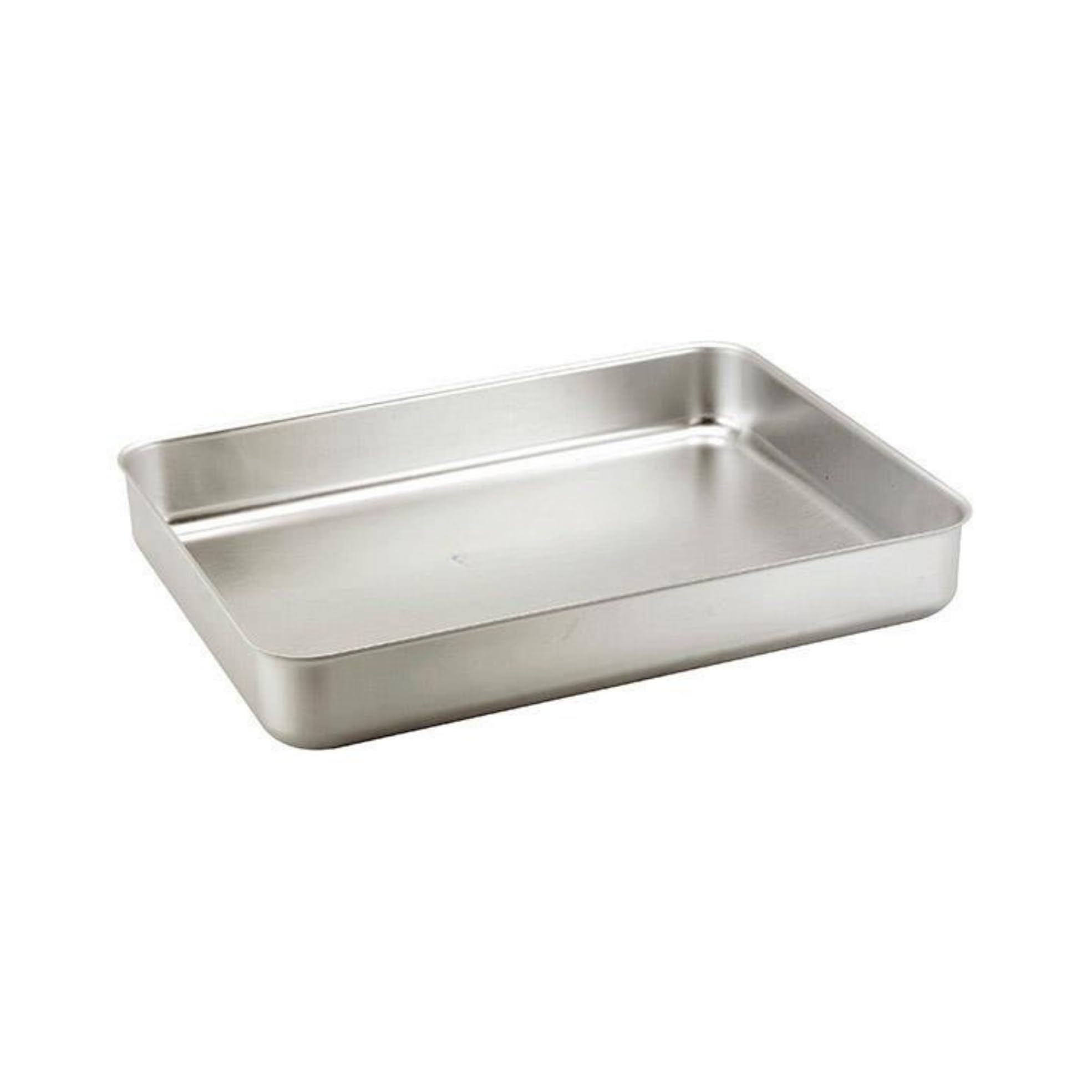 Heavy Duty Hard Aluminium Baking Pan - Professional Catering Grade Oven Tray for Cooking, Roasting & Baking with Fast Even Heat Distribution - 70mm Deep - 24in x 18in x 2.75in - 16.5L