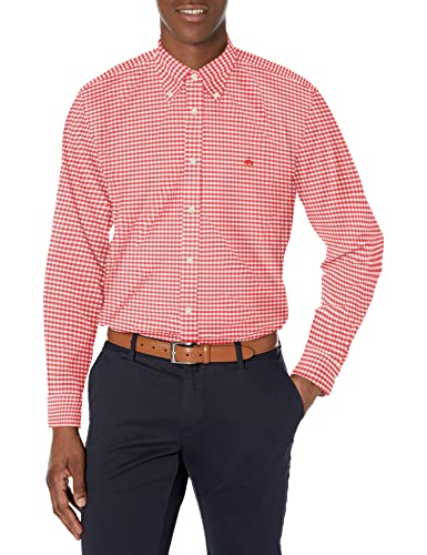 Image of Brooks Brothers Men's Non-Iron Long Sleeve Button Down Sport Shirt