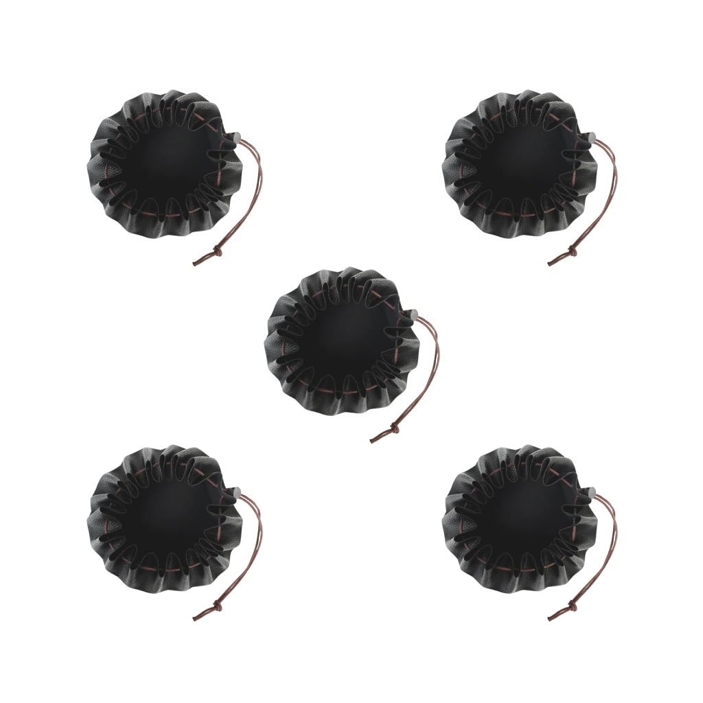 Impermeabile 38,1 cm PU pelle coulisse Storage Pouch Nuoto Spiaggia Campeggio Nero