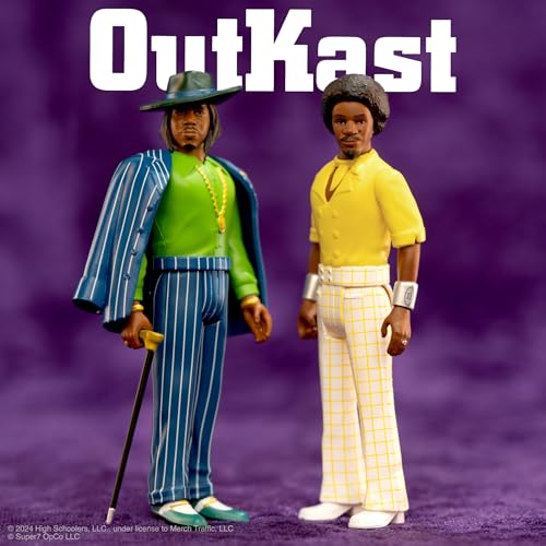 Super7 Outkast Aquemini Big Boi and André 3000 - (2 Pack) 3.75