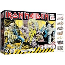 Zombicide Iron Maiden Character Pack # 2 - Eddie Miniatures and Game Enhances! لعبة لوحة الاستراتيجية التعاونية ، الأعمار 14 + ، 1-6 لاعبين ، 60 دقيقة من اللعب ، من صنع CMON
