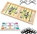 Juego de Mesa de Hockey,Fast Sling Puck Juego,Juguete de Tablero de catapulta,Hockey de Madera,Juego de Hockey de Escritorio,Juegos de Mesa de Madera,Juegos de Mesa interactivos (2)