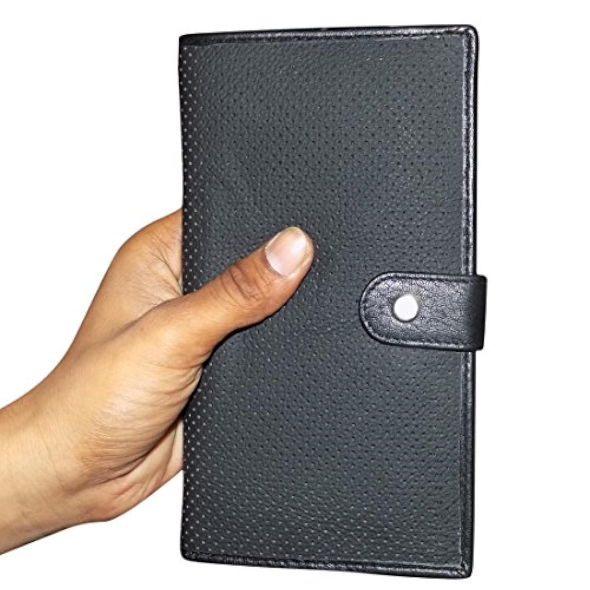 Style98 Leather Travel Passport Cum Long Wallet