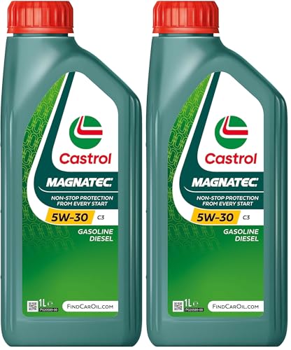 Castrol MAGNATEC 5W-30 C3 Motoröl, 1L (Packung mit 2) – Ansicht 1