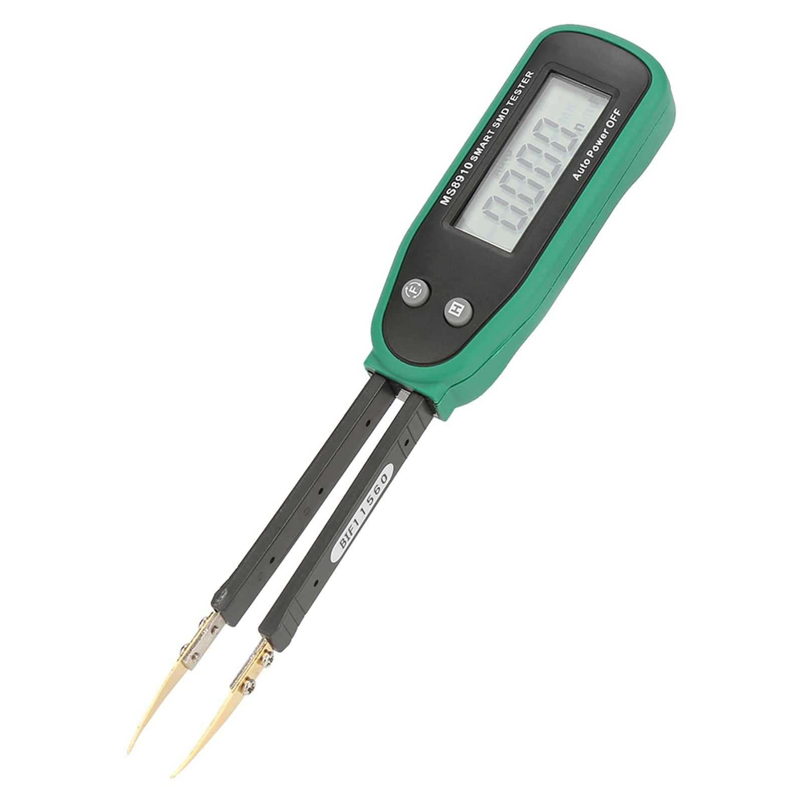 Probador de Capacitancia de Resistencia SMD Digital Inteligente MS8910 con 2 Pines de Prueba de Respaldo, Probador de Resistencia Portátil de 3000 Cuentas Tiene Función de