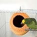 Kuuleyn Hand Made Woven Bird Nests,Dove Nesting Box,Morning Dove Nesting Box,Coconut Shell Hatching Nesting Cage Cave for Parrots Hamster