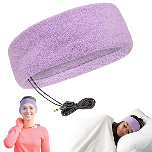CozyPhones Fleece Sleep Headphones - Wired Over Ear...