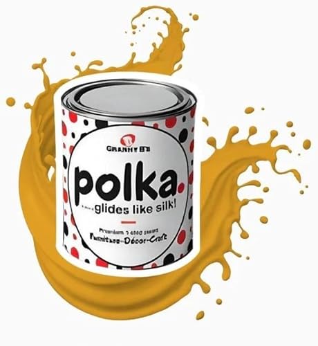 GRANNY B's Old Fashioned Paint GRANNY B's - Polka.Paint (Tuscan Sun (Tuscan Yellow), 1 Liter)