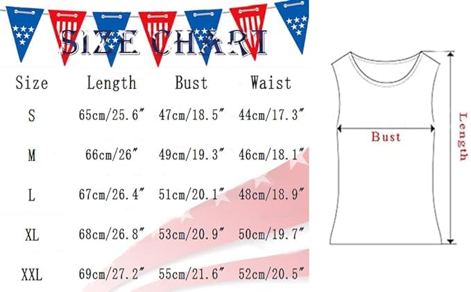 Womens American Flag Button V-Neck Tank Coloful Printed Sleeveless Patriotic Shirts Summer Tops2
