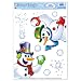 Snowman Clings (6 snowballs included) Party Accessory  (1 count) (2/Sh)