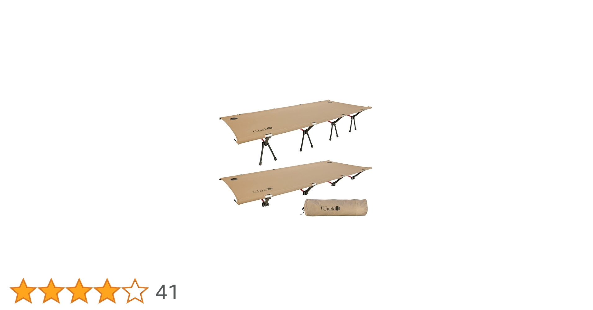 Amazon.co.jp: UJack(ユージャック) 2WAY 折りたたみ式コット 難