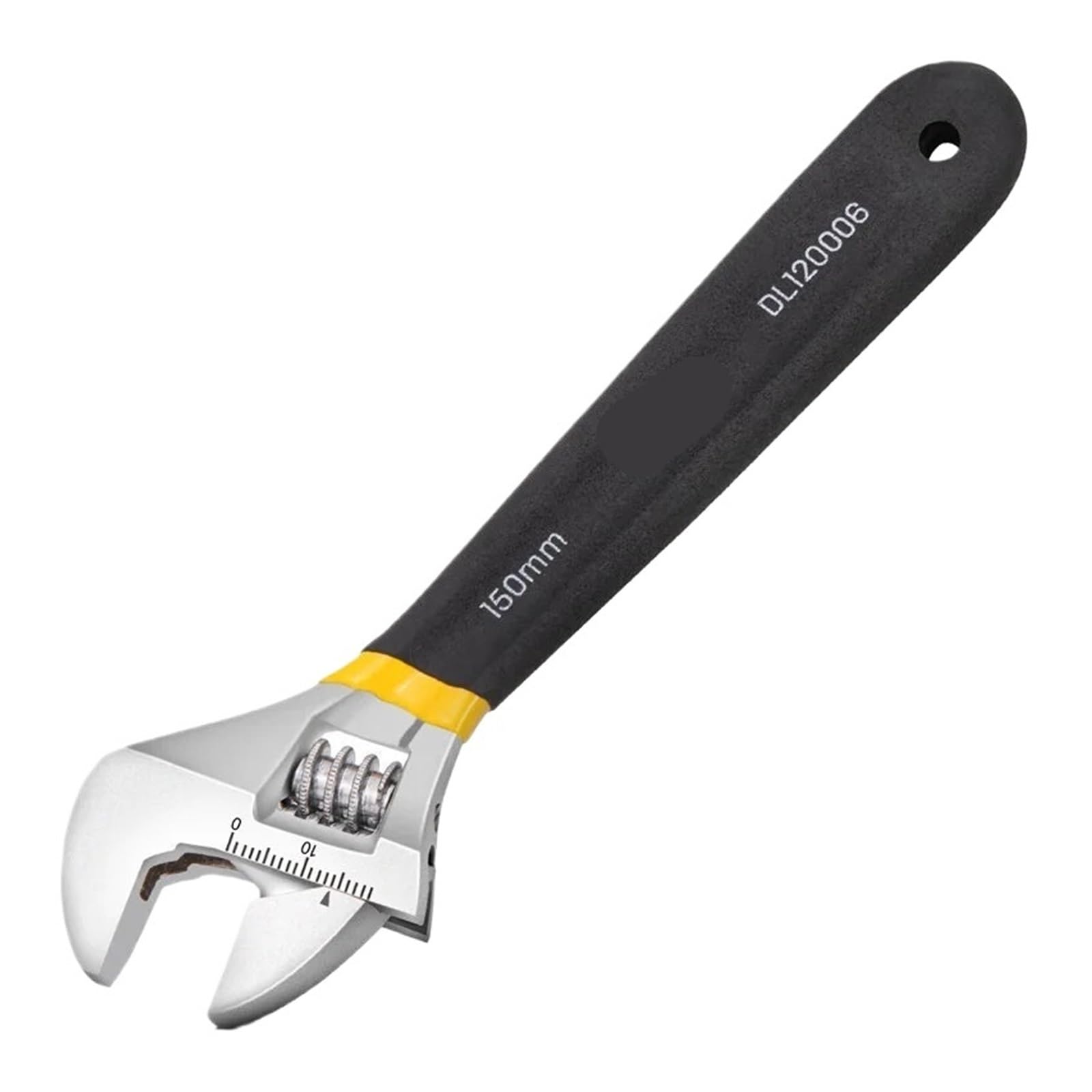 Llave inglesa universal de 6/8/10/12 pulgadas con mango goma antideslizante | 12-Inch