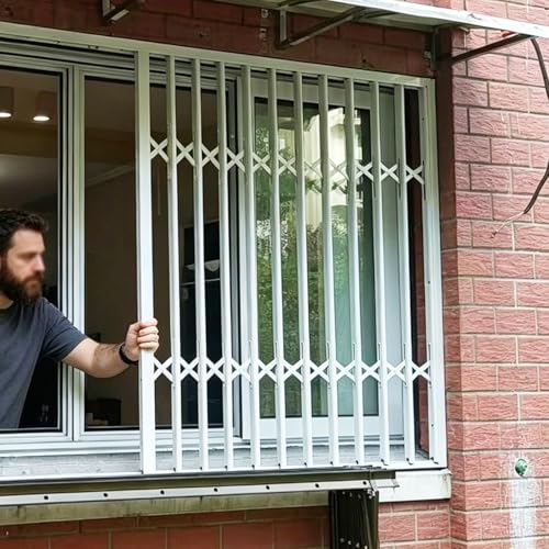 Customizable Extra-wide Window Security Bars