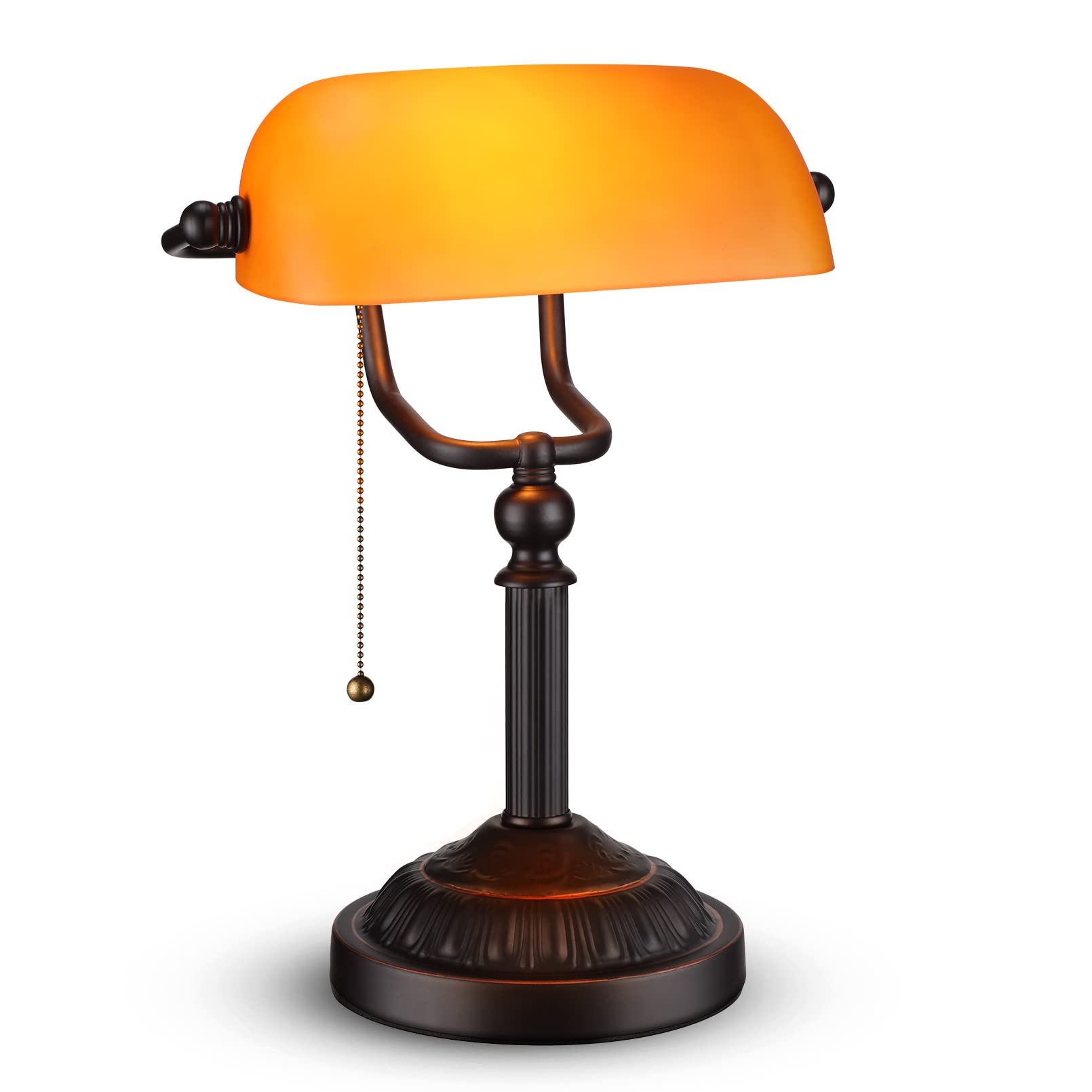 Buy ESCENA Traditional Bankers Lamp, UL Listed, Antique Style Desk Lamp