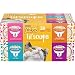 Purina Friskies Grain Free Wet Cat Food Complement Variety Pack, Lil' Soups Salmon, Tuna, Chicken & Shrimp, 30 Count  (Pack of 1)