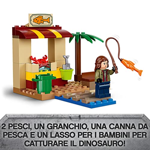 Jurassic World Inseguimento dello Pteranodonte, con Dinosauro Giocattolo, 2 Minifigure e un Fuoristrada, Giochi per Bambini dai 4 Anni, Dino 76943 - Lego - Immagine 4