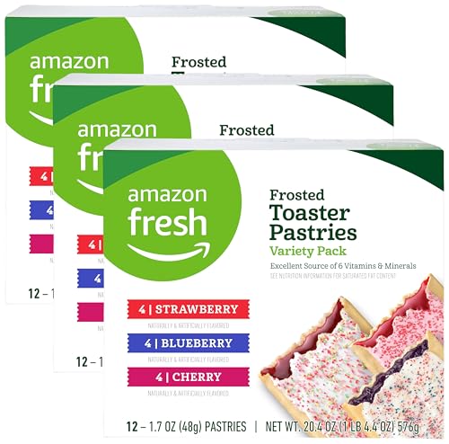 Amazon Toaster Pastries Variety Pack, 36ct