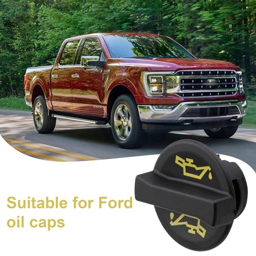 DEFIYEAR Oil Filler Cap - Premium Engine Oil Filler Cap, Car Oil Filler Cap for Ford C-MAX Mondeo Focus Transit Fiesta, Perfect Compatible with OEM Numbers 1135010 YS4G6766AA, Reliable Oil Filler Cap - Image 3